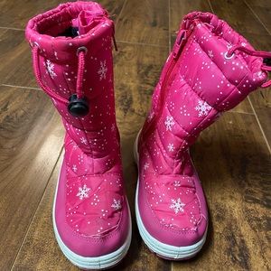 Storm Kidz snow boot pink toddler size 12